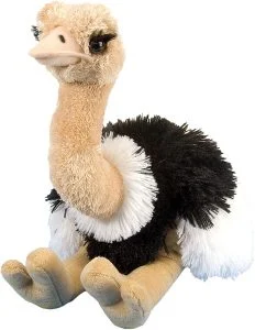 Peluche de Avestruz de Wild Republic de 20 cm - Los mejores peluches de avestruces - Peluches de animales