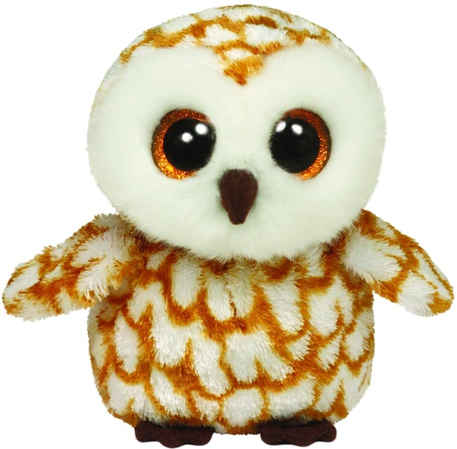 June 26 Peluche Ty Beanie Boos Whoolie El Búho 15 Cm Marrón Y