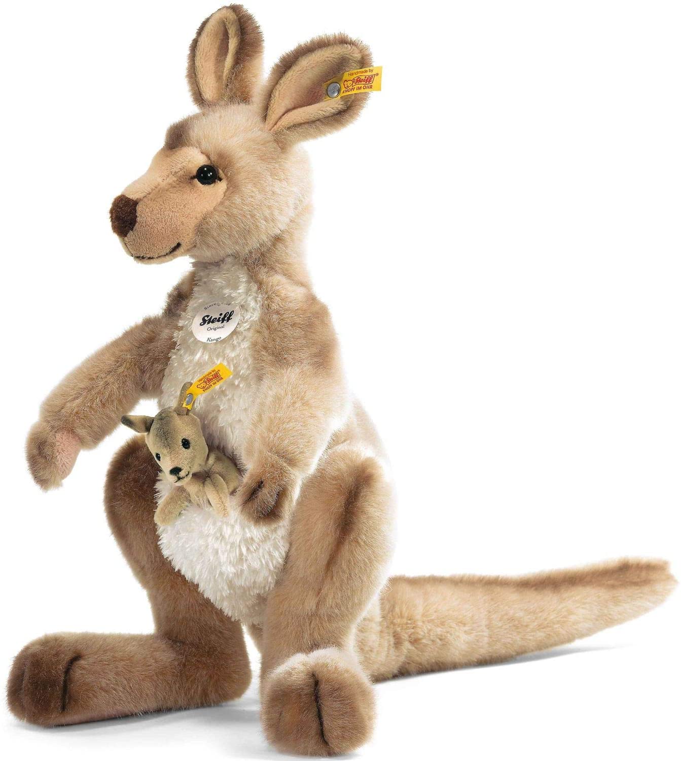 Peluche Canguro Mama Con Bebe Para Ninos Suave Y Realista | Meses sin interés Peluche Canguro Mama Con Bebe Para Ninos Suave Y Realista | Meses sin interés