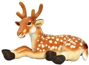 Peluche de Ciervo de UK Christmas World de 45 cm - Los mejores peluches de ciervos - Peluches de animales