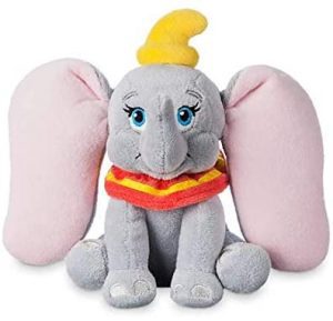 Peluche de Elefante de Dumbo Sentado de Disney de 18 cm - Los mejores peluches de elefantes - Peluches de animales
