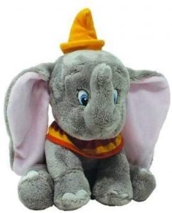 Peluche de Elefante de Dumbo de Disney de 25 cm - Los mejores peluches de elefantes - Peluches de animales