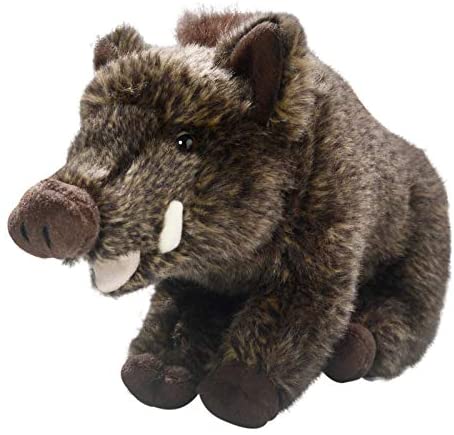 Peluche De Jabalí Corriendo De 45 Cm – Adorable Muñeco De Felpa Suave, Juguete Simulación Animal Para Niños Y Coleccionistas, Oveja Y Becerro De Peluche
