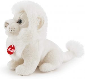 Peluche de León blanco de Trudi de 13 cm - Los mejores peluches de leones - Peluches de animales
