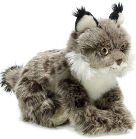Steiff Peluche Mizzy Lince – 35 Cm, Morbido, Lavabile In Lavatrice – Bottone Nell'Orecchio, Colore Beige - 2