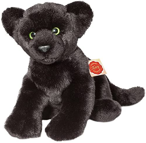 Gisqis Black Panther - Animal de peluche de jaguar de 15 pulgadas, linda almohada de felpa de pantera negra realista, juguete de peluche de pantera de la selva, regalo de cumpleaños Gisqis Black Panther - Animal de peluche de jaguar de 15 pulgadas, linda almohada de felpa de pantera negra realista, juguete de peluche de pantera de la selva, regalo de cumpleaños