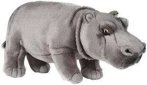 Peluche de hipopótamo de National Geographic de 35 cm - Los mejores peluches de hipopótamos - Peluches de animales