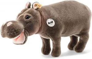 Peluche de hipopótamo de Steiff de 43 cm - Los mejores peluches de hipopótamos - Peluches de animales