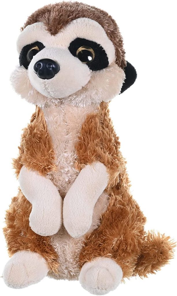 Peluche Teddy Hermann Suricato In Piedi 29 Cm - 92655, Morbido E Realistico