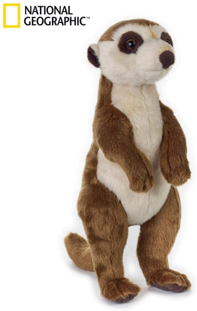 Aurora 12170E Peluche Suricato Meerkat - Morbido E Cocco, Altezza 15 Cm, Adatto A Tutte Le Età