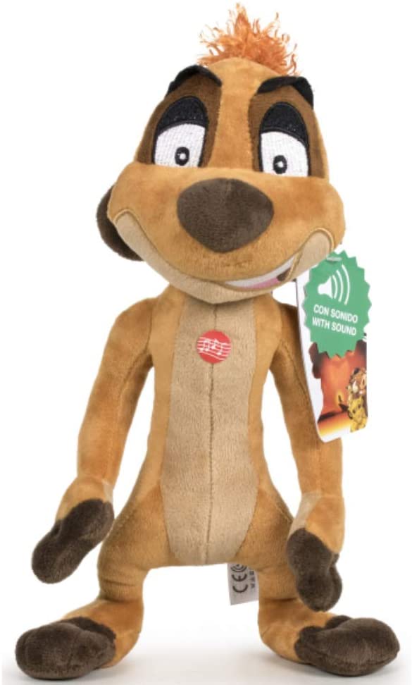 Peluche Suricato In Piedi Teddy Hermann 29 Cm - 92655 - Animale Di Pezza, Qualit&agrave; Tedesca