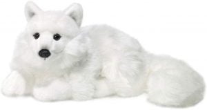 Peluche de zorro polar de WWF de 25 cm - Los mejores peluches de zorros polares - Peluches de animales