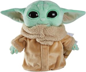 Peluche de Baby Yoda de Star Wars de 20 cm - Los mejores peluches Grogu de The Mandalorian - Peluches de Star Wars