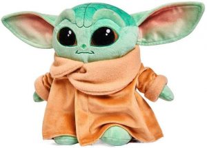 Peluche de Baby Yoda de Star Wars de 25 cm - Los mejores peluches de Baby Yoda de The Mandalorian - Peluches de Star Wars