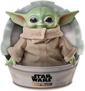 Peluche parlante de Baby Yoda de Star Wars de 28 cm - Los mejores peluches de Baby Yoda de The Mandalorian - Peluches de Star Wars