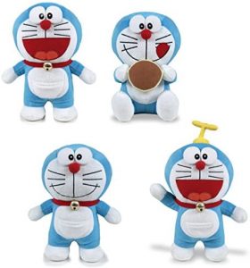 Peluche de Doraemon de 40 cm aleatorio - Los mejores peluches de Doraemon - Peluches de personajes de gato de Doraemon