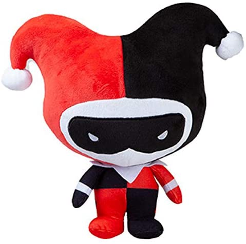Peluche De Harley Quinn De Kidrobot, 20 Cm De Altura, Con Martillo Y Atuendo A Cuadros, Suave Al Tacto, Ideal Para Coleccionistas Y Fans