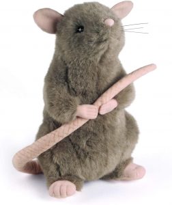 Peluche de Scabbers de Harry Potter de 28 cm - Los mejores peluches de ratón Scabbers - Peluches de Harry Potter