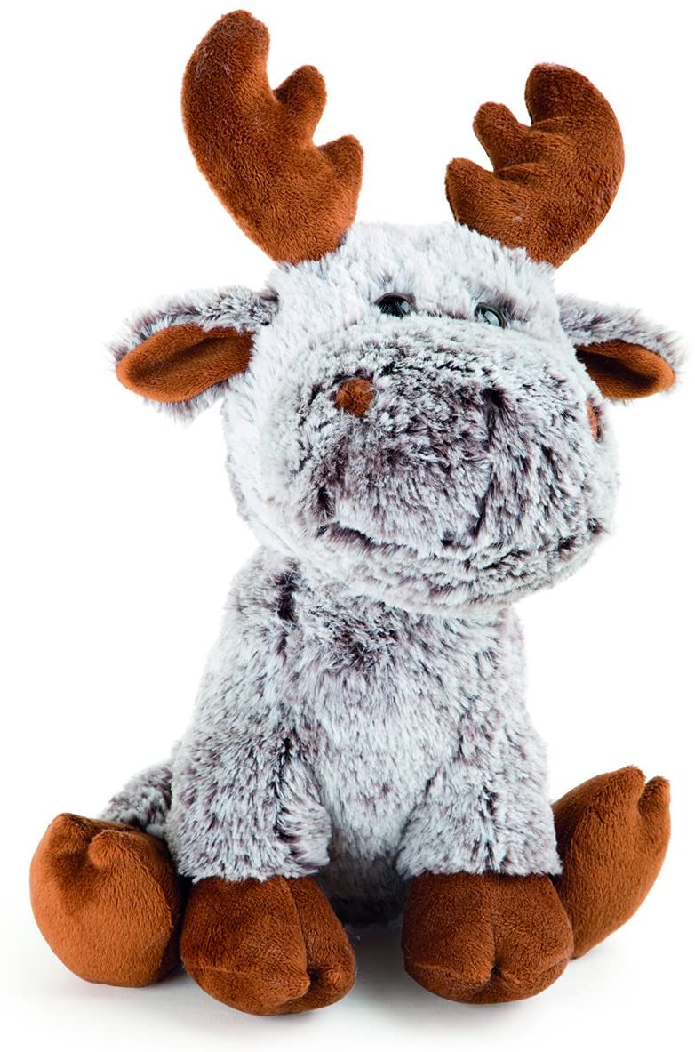 NUOVO peluche renna grigio agnello albicocca per bambini morbido