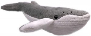 Peluche de ballena jorobada de Onwomania de 26 cm - Los mejores peluches de ballenas - Peluches de animales