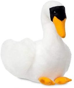 Peluche de cisne de Aurora de 30 cm - Los mejores peluches de cisnes - Peluches de animales