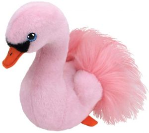 Peluche de cisne rosa de Ty - Los mejores peluches de cisnes - Peluche de animales