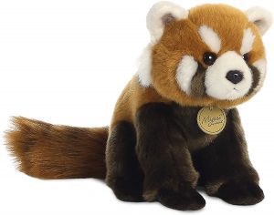 Peluche de oso panda rojo de Aurora de 30 cm - Los mejores peluches de pandas rojos - Peluches de animales