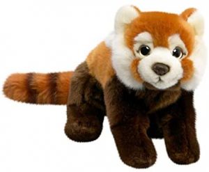 Peluche de oso panda rojo de Carl Dick de 24 cm - Los mejores peluches de pandas rojos - Peluches de animales
