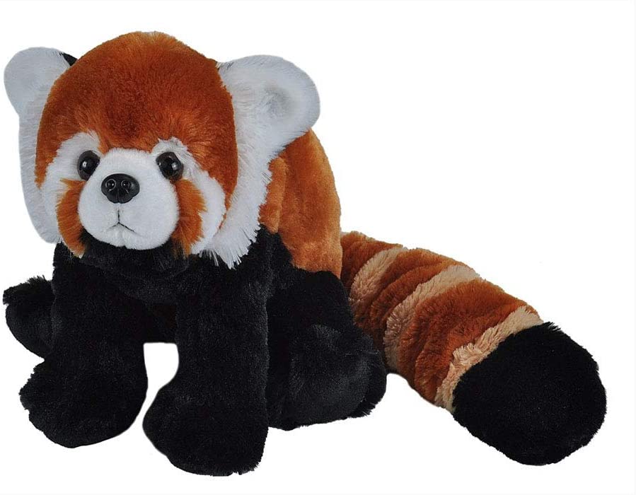 Peluche De Panda Rojo De 35 Cm – Cojín Suave Y Tierno Para Abrazar, Decoración Bonita Para El Hogar Y Regalo Ideal Para Cumpleaños