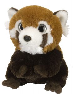 Peluche de oso panda rojo de Wild Watcher de 18 cm - Los mejores peluches de pandas rojos - Peluches de animales