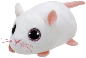Peluche de ratón blanco de Ty de 10 cm - Los mejores peluches de ratones - Peluches de animales