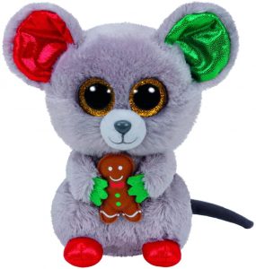 Peluche de ratón de Navidad de Ty de 15 cm - Los mejores peluches de ratones - Peluches de animales