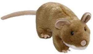 Peluche de ratón marrón de Carl Dick de 17 cm - Los mejores peluches de ratones - Peluches de animales