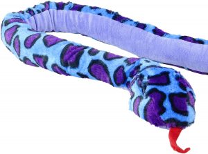Peluche de serpiente azul de 180 cm de Wild Planet - Los mejores peluches de serpientes - Peluches de animales
