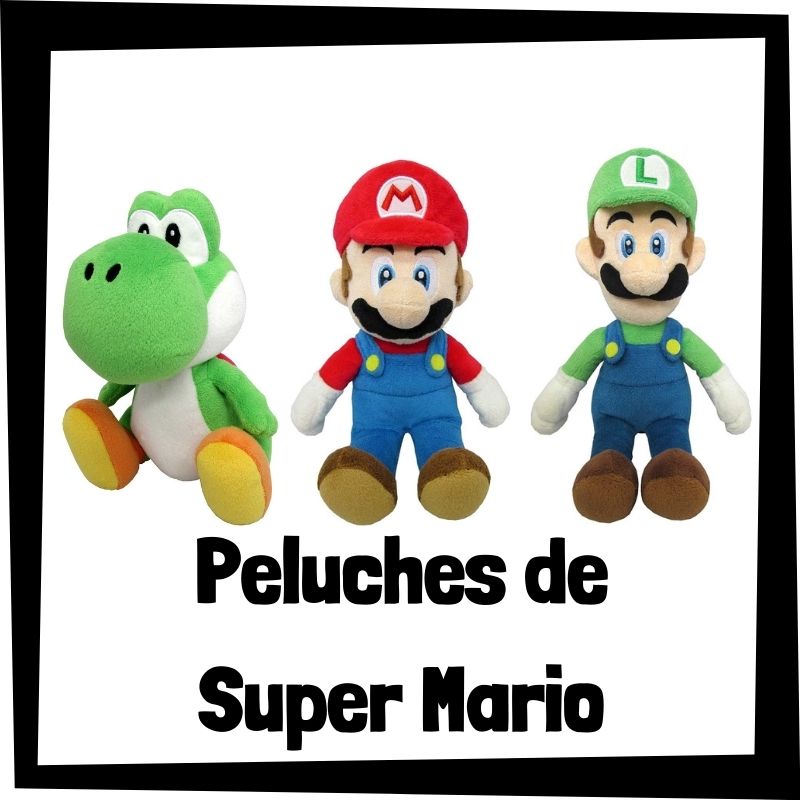 ???? Los mejores peluches de Super Mario Bros ???? - Peluchemanía