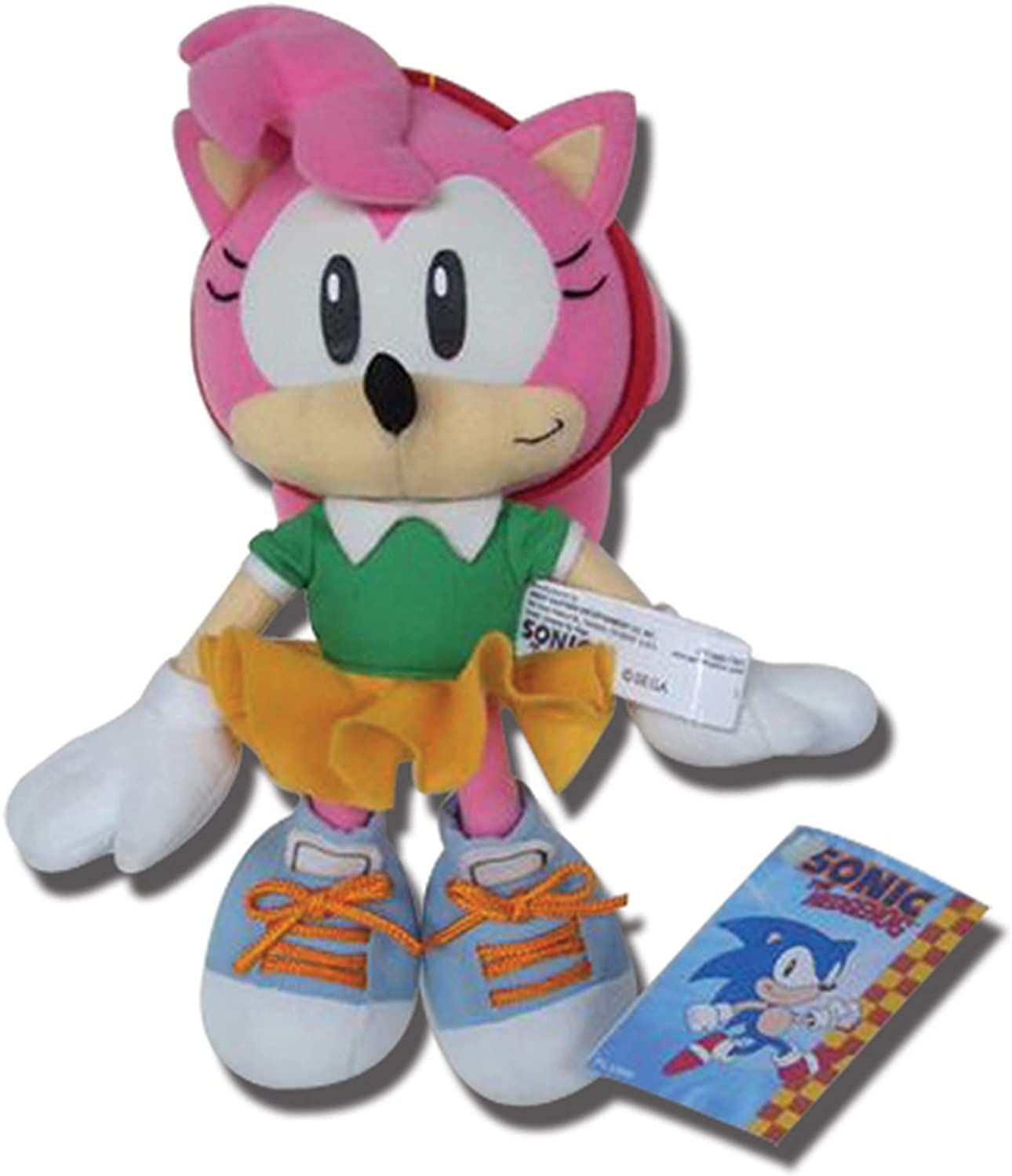 Peluche Amy Rose Sonic 30cm - Rose - Neuve - Collection Sonic