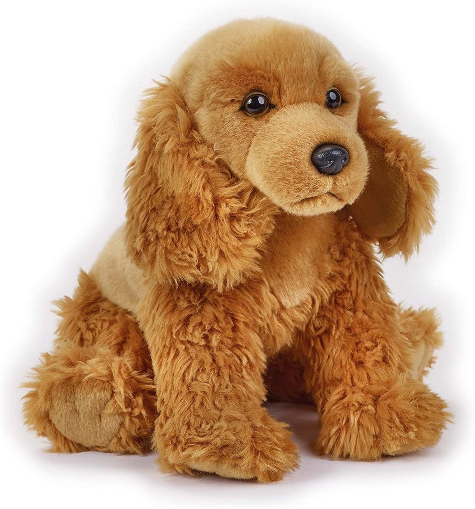 peluche chien cocker