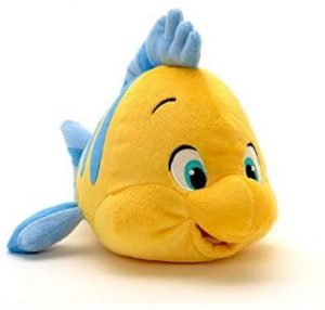 Peluche de Flounder de 26 cm de Disney 2 - Los mejores peluches de Flounder de la Sirenita - Peluches de Disney