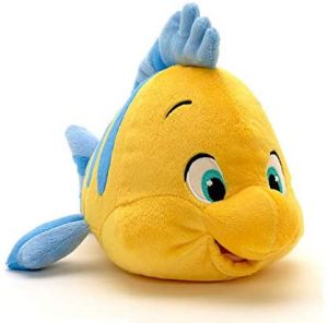 Peluche de Flounder de 26 cm de Disney - Los mejores peluches de Flounder de la Sirenita - Peluches de Disney
