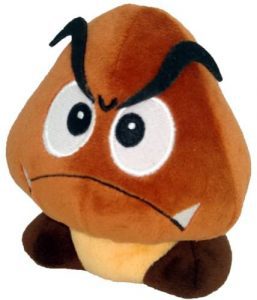 Peluche de Goomba de 13 cm de Nintendo 2 - Los mejores peluches de Goomba de Super Mario - Peluches de personaje de Mario