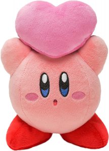 Peluche de Kirby corazón de 17 cm de Nintendo - Los mejores peluches de Kirby - Peluches de personaje de Kirby