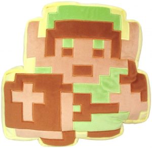 Peluche de Link pixelado de Zelda de 33 cm de Nintendo - Los mejores peluches de Zelda - Peluches de personaje de Zelda