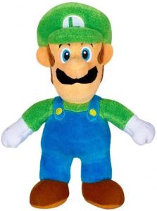 Peluche de Luigi de 19 cm de Mario Bros de Nintendo - Los mejores peluches de Luigi - Peluches de personaje de Luigi