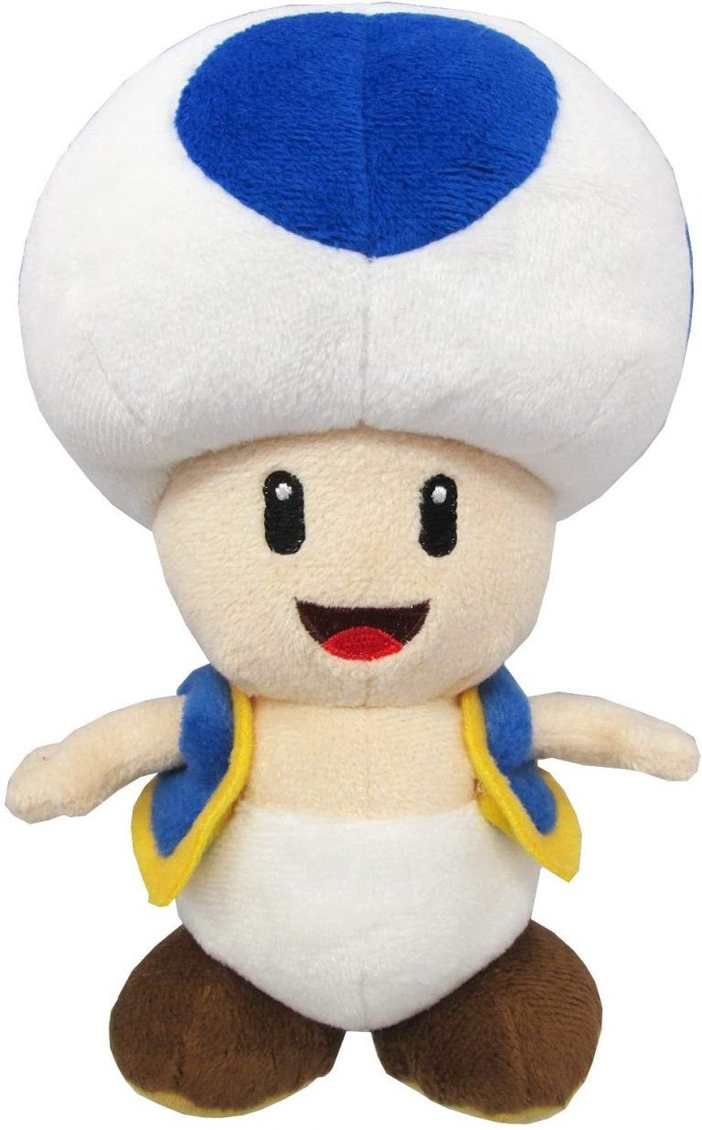 Peluche Toad Écureuil Jaune – Super Mario – 21 Cm – Together+ – Neuf