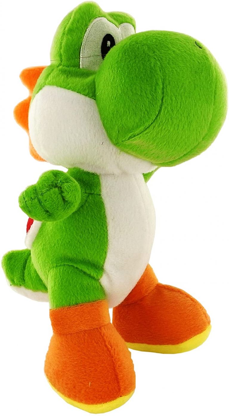 Peluche Yoshi 27cm Ou Super Mario 30cm - Peluches Officielles Nintendo - Douces Et Originales