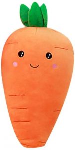 Peluche de Zanahoria de 75 cm - Los mejores peluches de zanahorias - Peluches de frutas y verduras