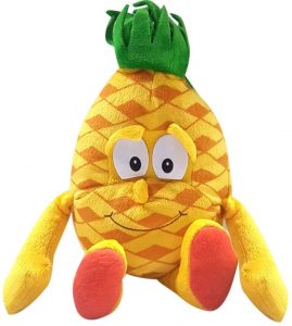 Peluche de piña de 25 cm 2 - Los mejores peluches de piñas - pineapples - Peluches de frutas y verduras