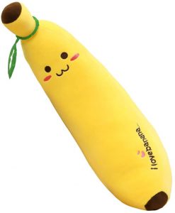 Peluche de plátano de 35 cm - Los mejores peluches de plátanos - Peluches de frutas y verduras
