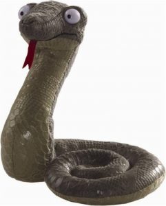 Peluche de serpiente de Grúfalo de 18 cm de Aurora - Los mejores peluches de Grufalo - Gruffalo - Peluches de Grufalo