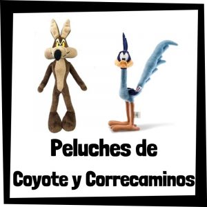 Peluches baratos de Coyote y Correcaminos de los Looney Tunes - Los mejores peluches de los Looney Tunes
